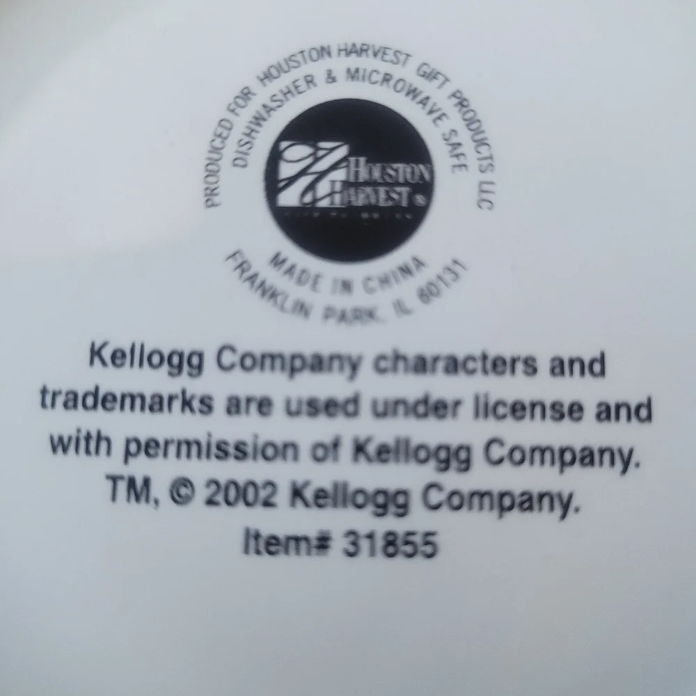 Toucan Sam Tropical Floral Cereal Bowl Y2K Kellogg - Picture 6 of 7